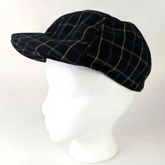 Plaid Newsboy Hat.  Small - Medium - Picture 1 of 6